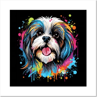 Shih Tzu Happiness Posters and Art